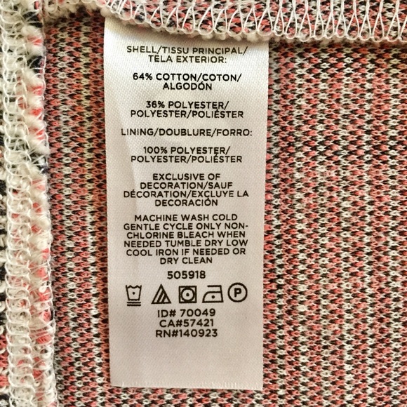 Loft Striped Boucle Sheath Dress Candy Coral Pink - Picture 8 of 8